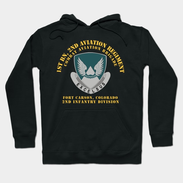 1st Bn 2nd AVN Regiment  - CAB - 2ID - Ft Carson Colorado Hoodie by twix123844